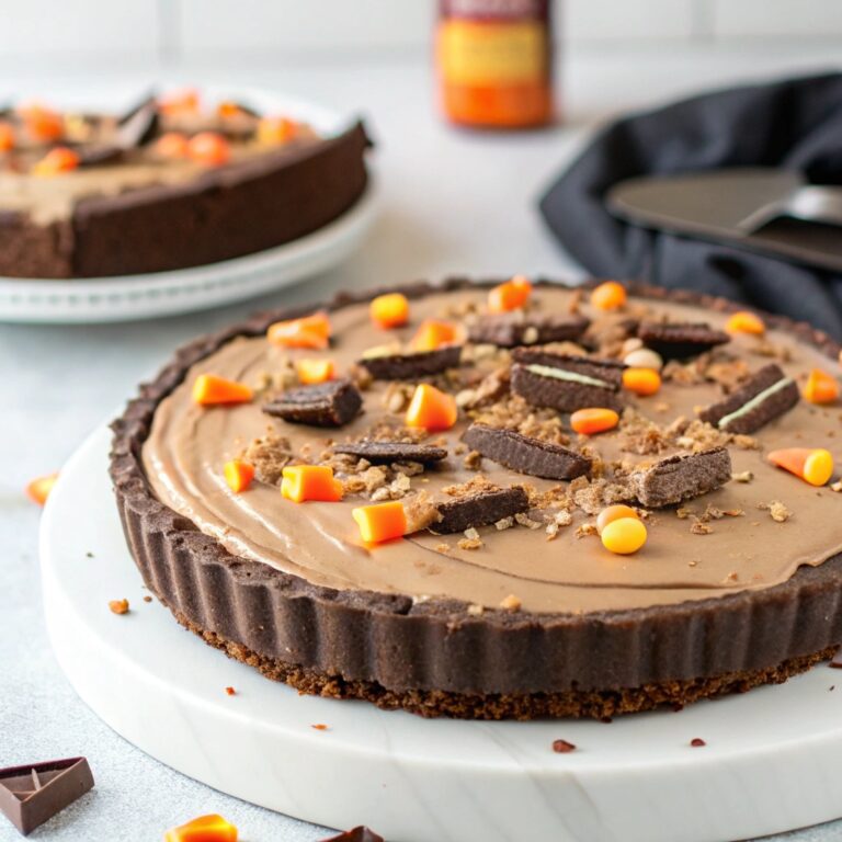 No-Bake Twix Pie for Halloween Recipe