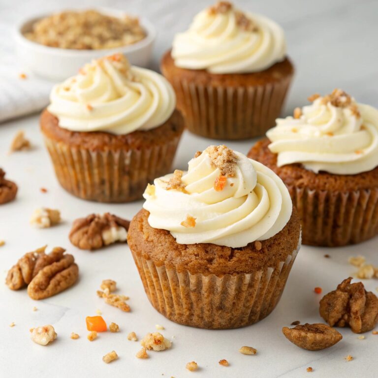 Carrot Cake Muffins (With A Cream Cheese Filling) Recipe