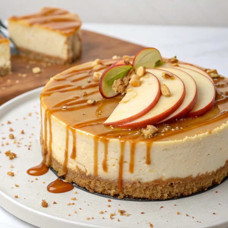 Caramel Apple Cheesecake Recipe