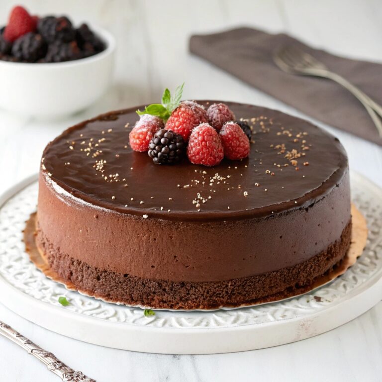 Flourless Chocolate Cake Recipe