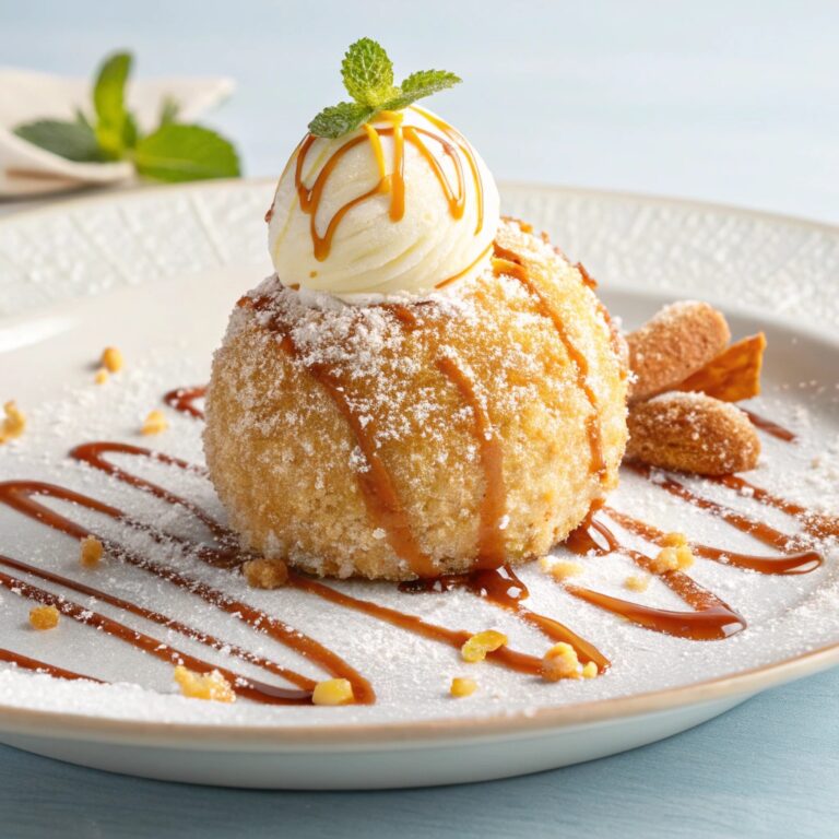 No-Fry Fried Ice Cream Recipe