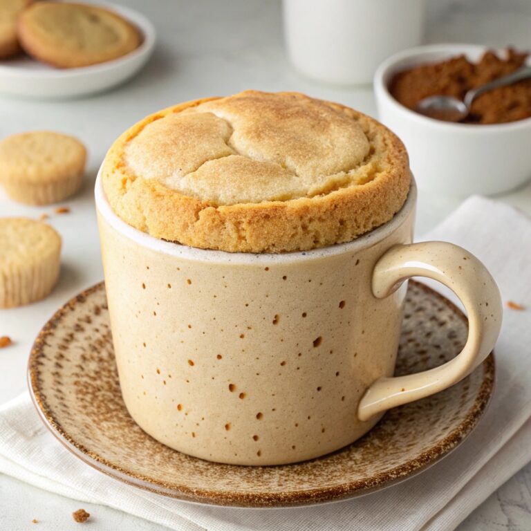 Microwave Mug Sugar Cookie Recipe