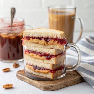 Microwave Mug Peanut Butter and Jelly Sandwich Recipe