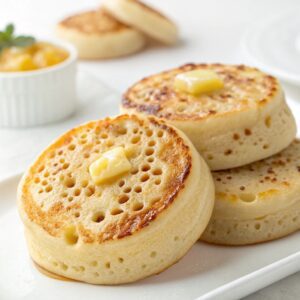 No-Knead Homemade Crumpets (No Oven Needed) Recipe