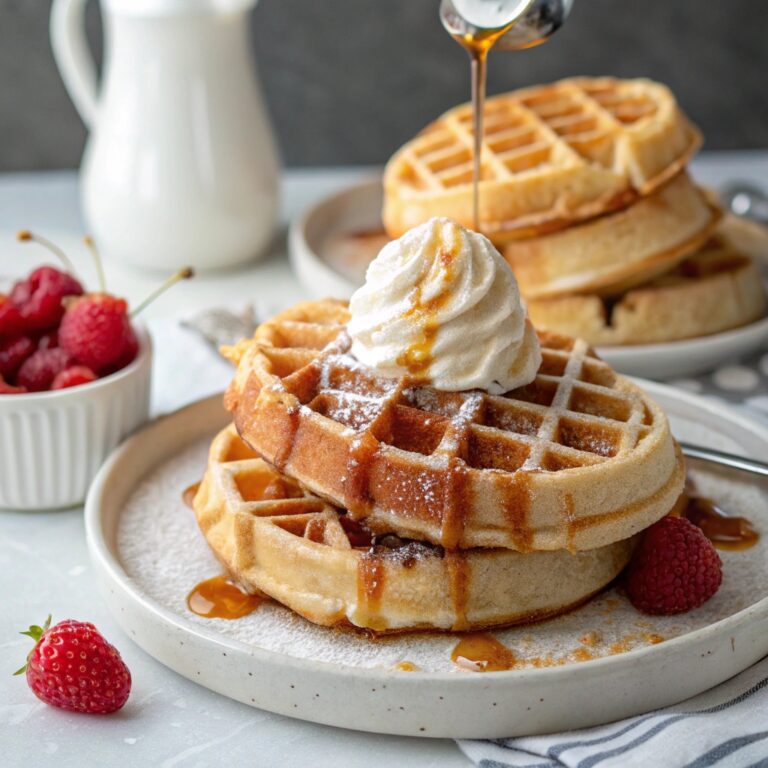 The Perfect Buttermilk Waffles Recipe