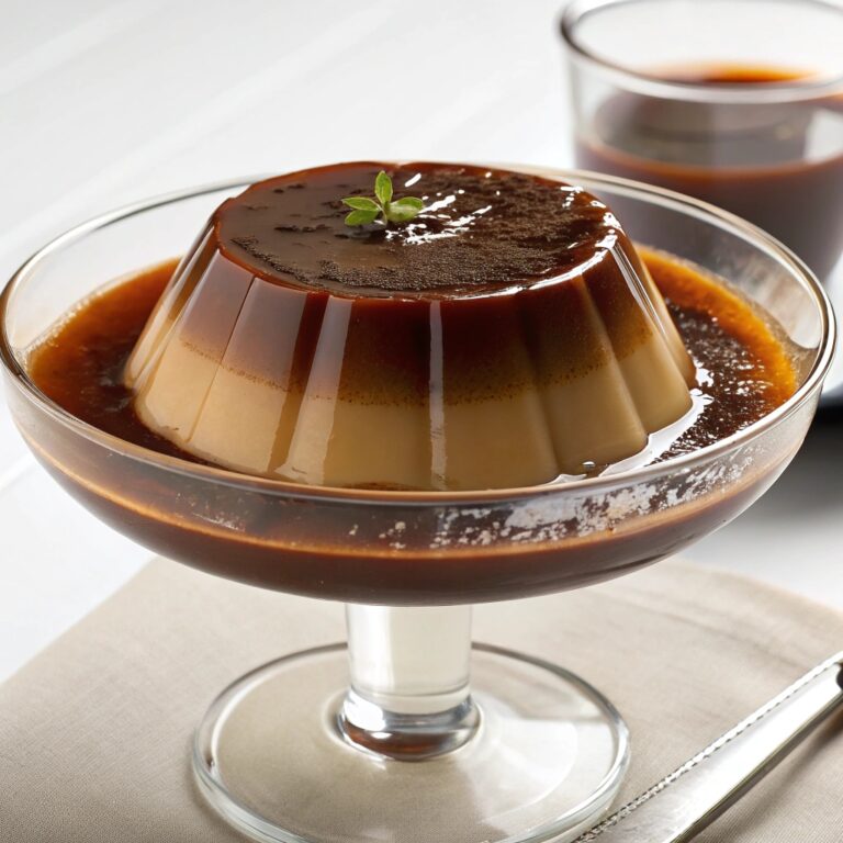 Silky Coffee Pudding Recipe