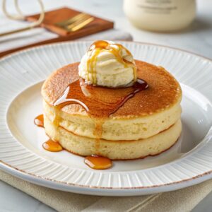 Single-Serving Fluffy Pancakes Recipe