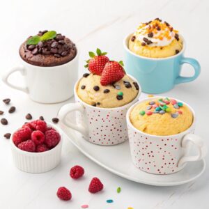 5 Amazing 1 Minute Microwave Mug Cakes Recipe