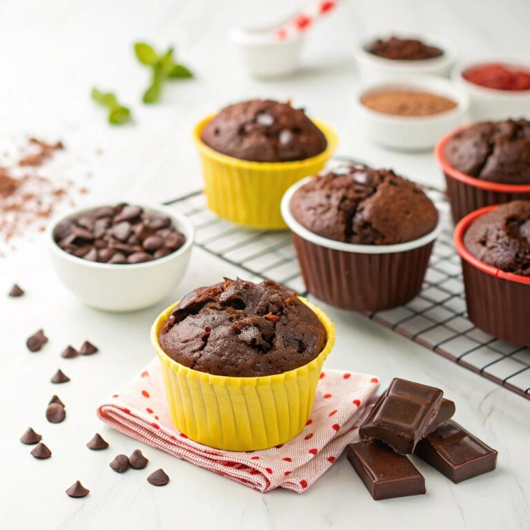 5-Minute Moist Chocolate Microwave Muffins Recipe