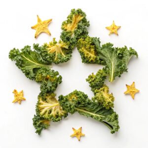 Microwave Kale Chips (Microwave Snacks) Recipe