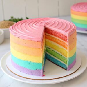 Rainbow Cake Recipe