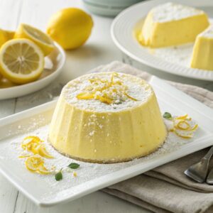 Fresh & Sweet Lemon Semifreddo Recipe