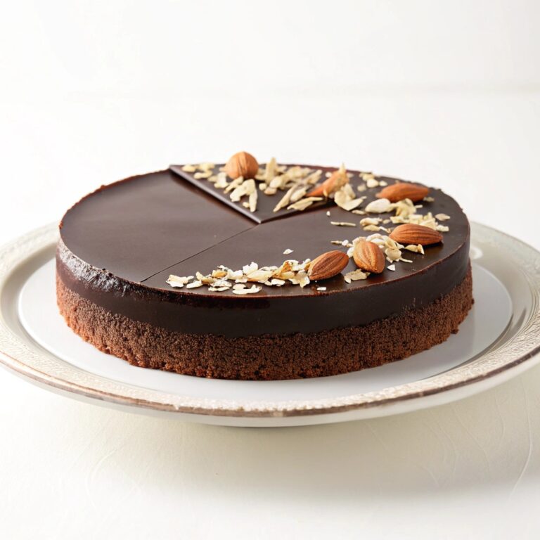 Flourless Chocolate Almond Torte Recipe