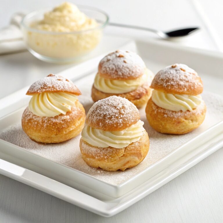 Passover Cream Puffs Recipe