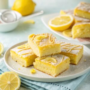 Lemon Blondies Recipe