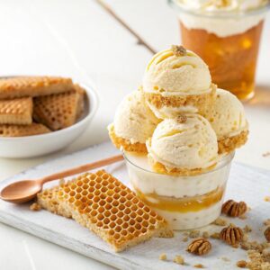 Honeycomb Ice Cream (No Machine) Recipe