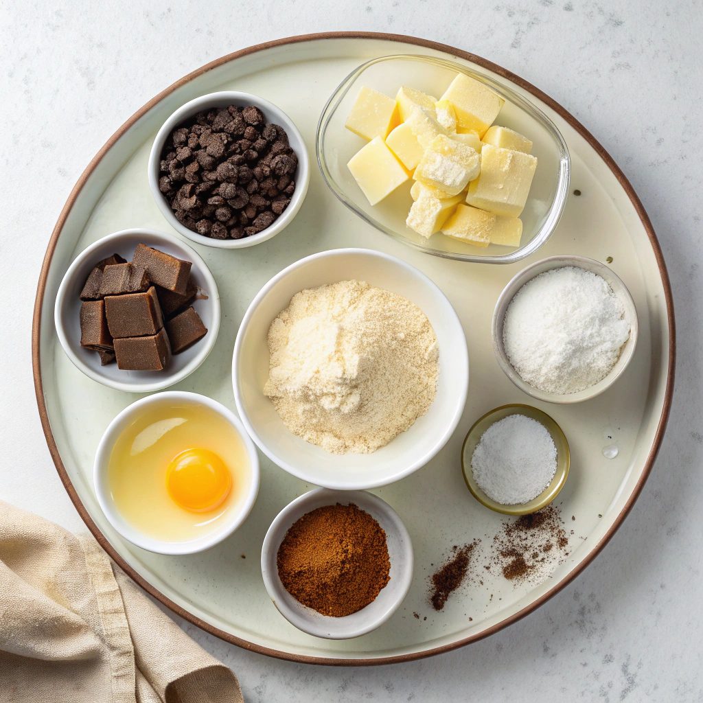 Banana Bread Brownies Ingredients