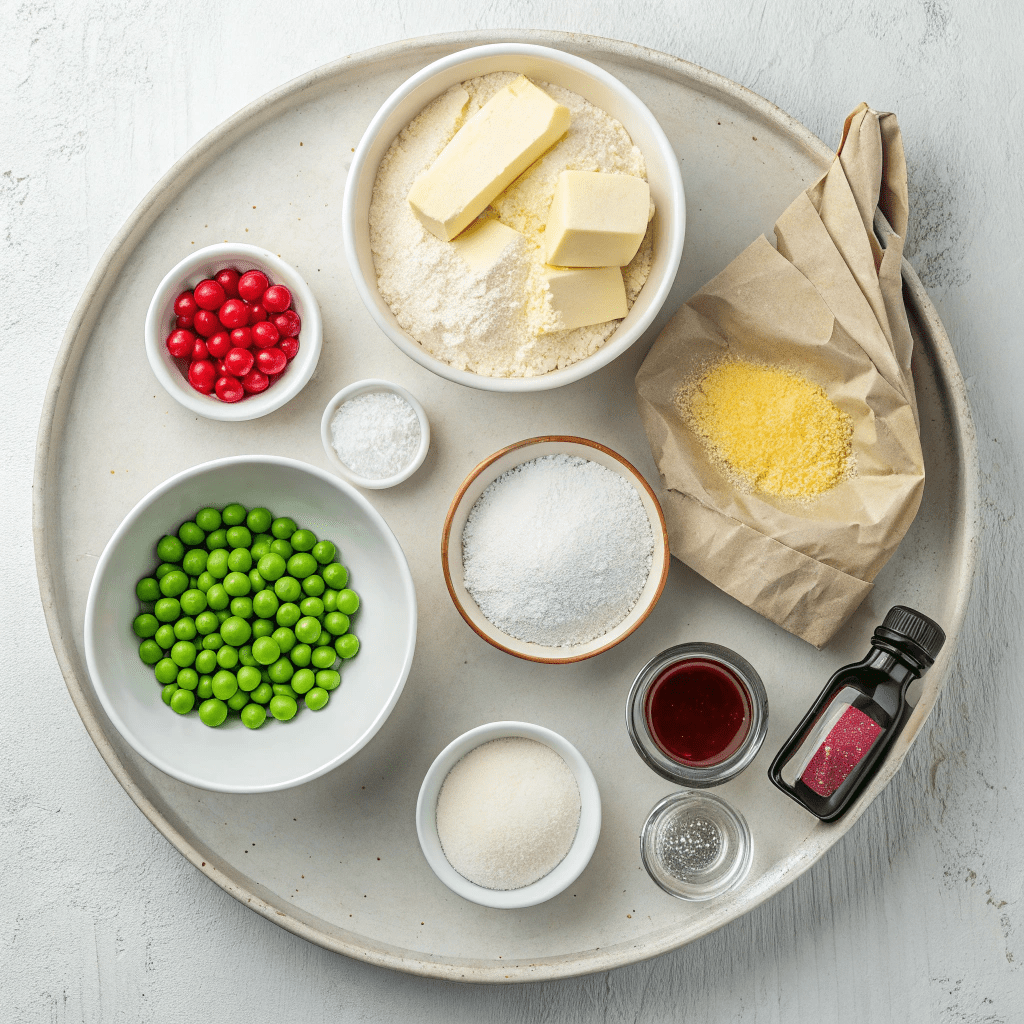 What You'll Need for Irish Shortbread Christmas Tree Cookies