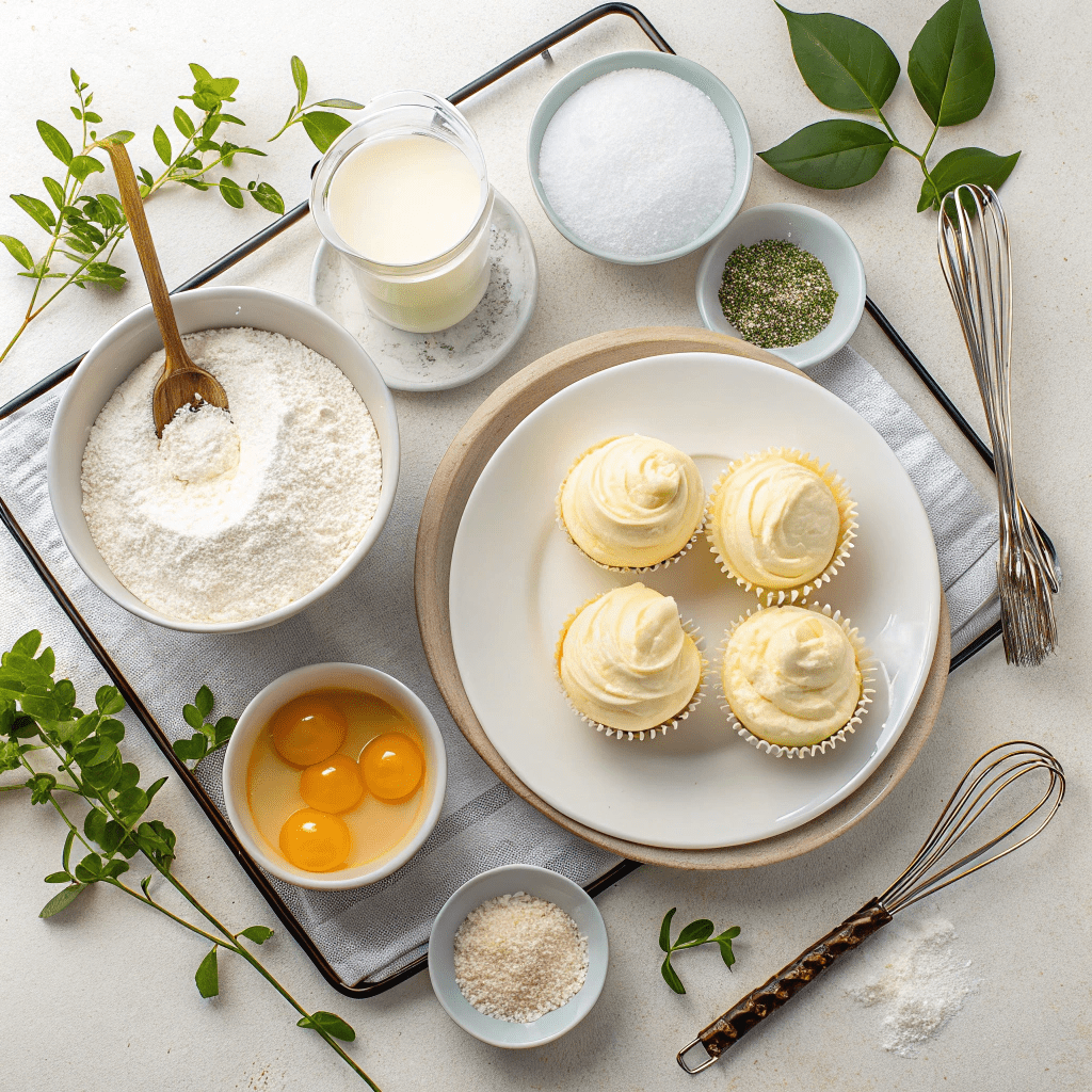 Ingredients for Cupcake Bouquet