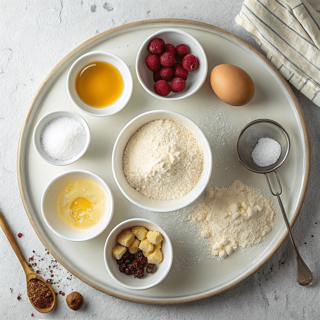 Ingredients for The Perfect Buttermilk Waffles