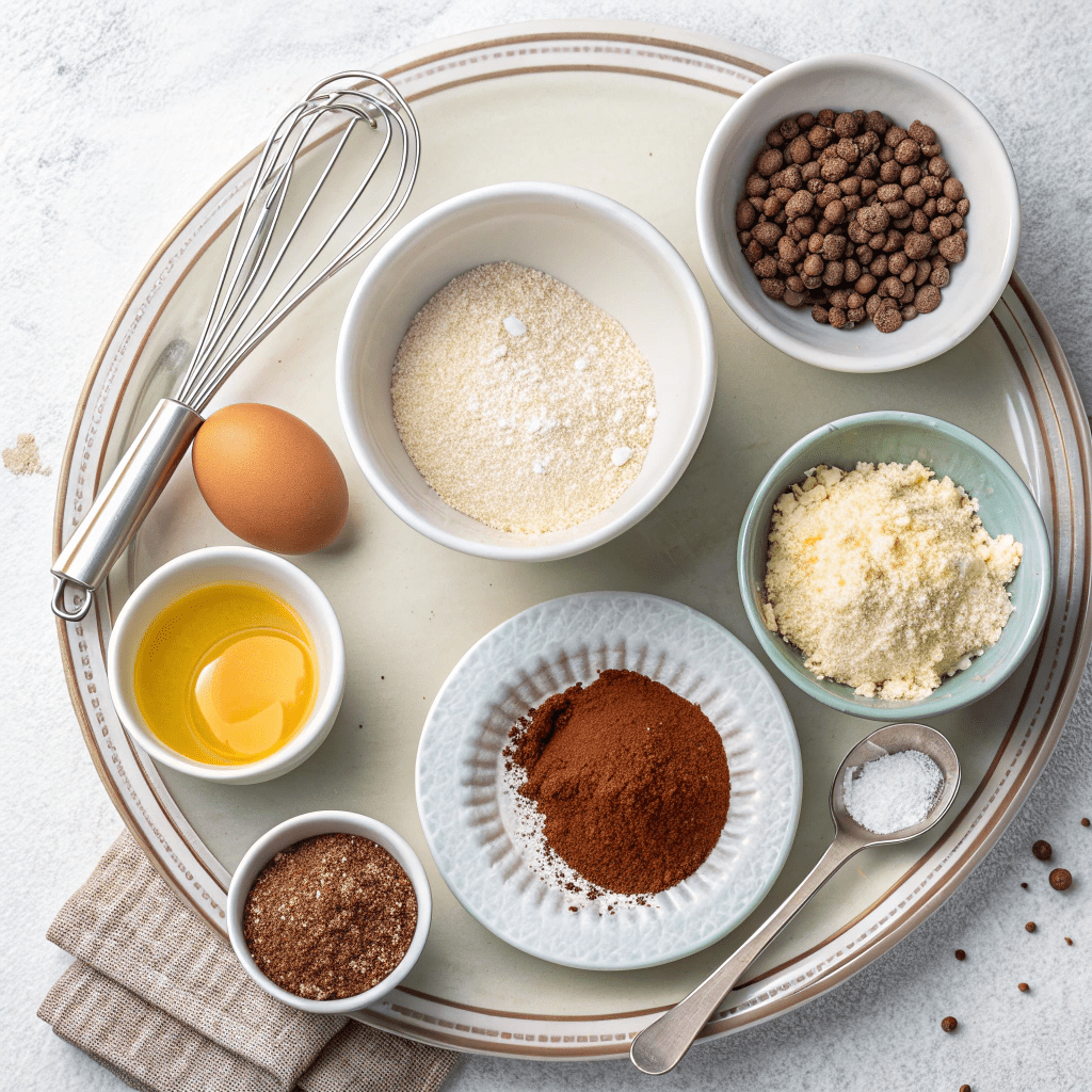Ingredients for Vegan Brownies