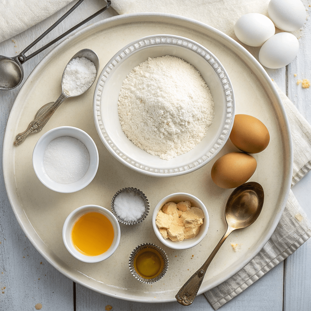Ingredients for Single-Serving Fluffy Pancakes