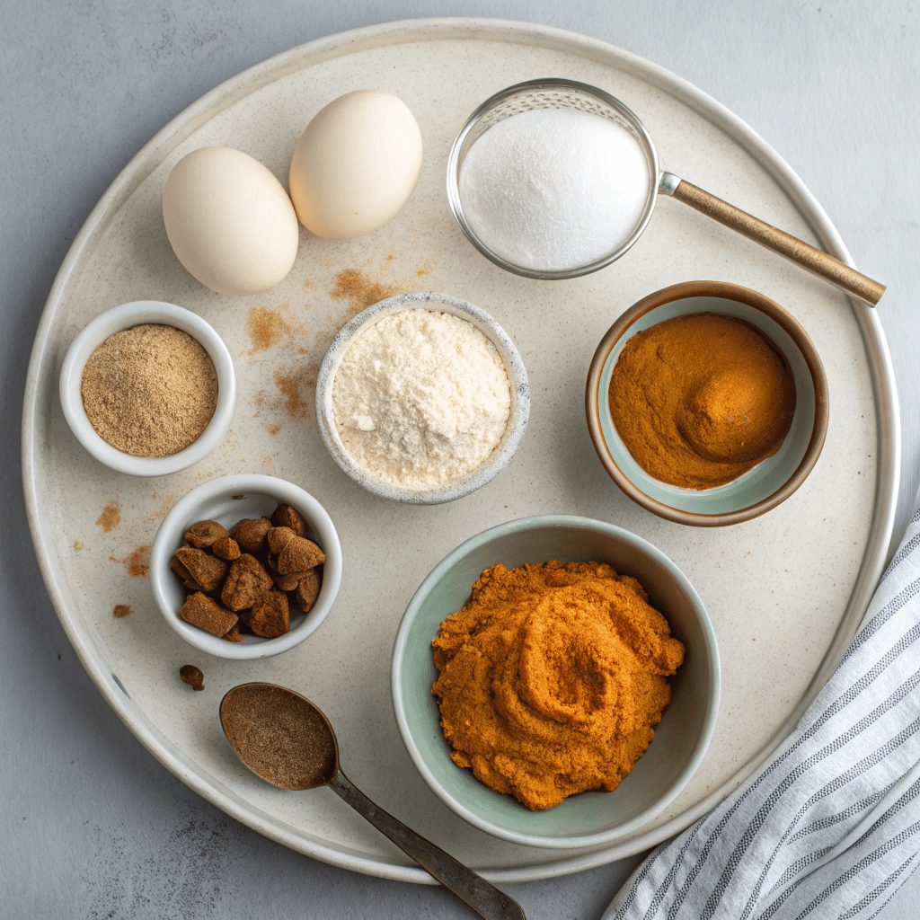 Ingredients for Perfect Pumpkin Buttermilk Pancakes