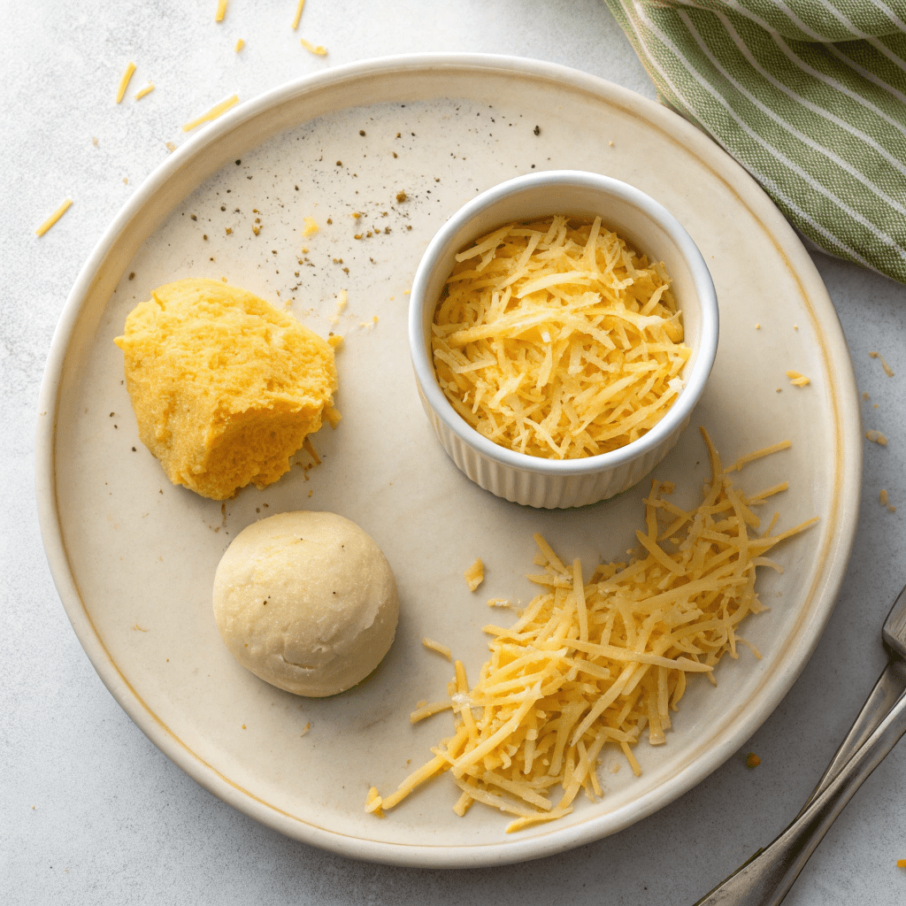 Ingredients for Crazy Dough Cheesy Bread