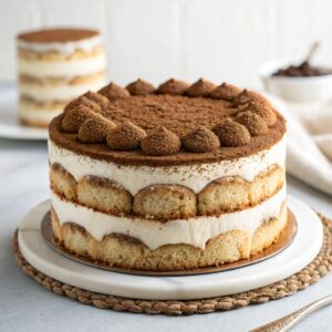 Stunning Tiramisu Cake Recipe (Tiramisu Layered Cake)