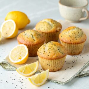 Tart and Sweet Lemon Poppy Seed Muffins Recipe
