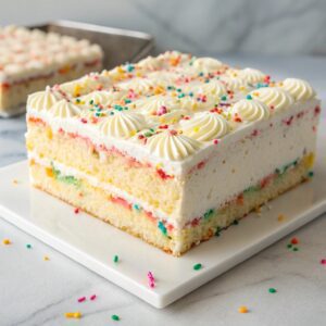 Funfetti Sheet Cake Recipe