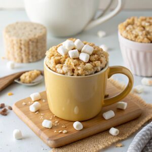 Microwave Rice Krispie Treat in a Mug Recipe