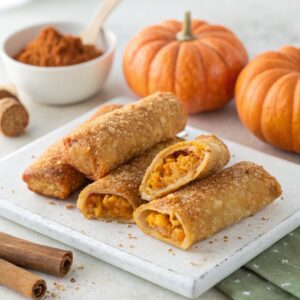 Pumpkin Pie Egg Rolls Recipe