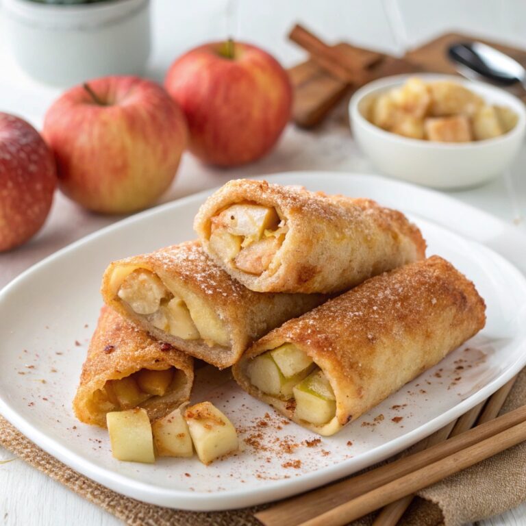 Apple Pie Egg Rolls Recipe