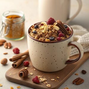 Microwave Granola in a Mug Recipe