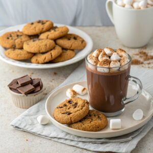 Hot Chocolate & Toasted Marshmallow Cookies Recipe