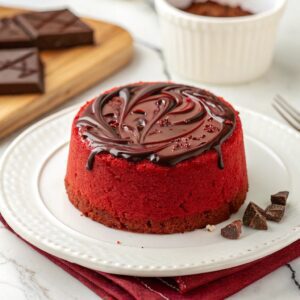 Red Velvet Lava Cake Recipe