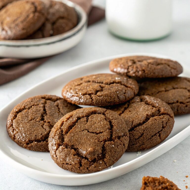 Chewy & Soft Molasses Cookies Recipe