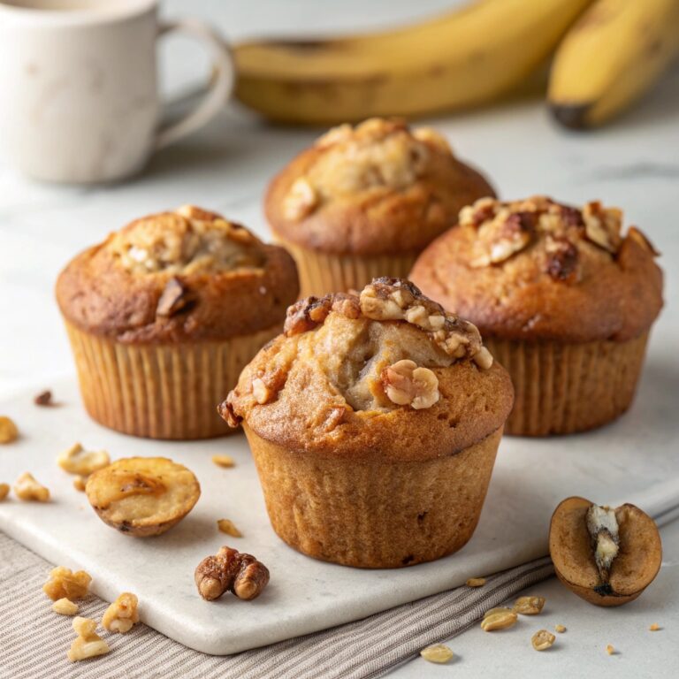 Classic Banana Nut Muffins Recipe