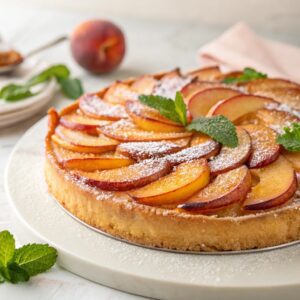 Heavenly Peach Tarte Tatin Recipe