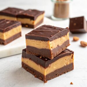 Chocolate Peanut Butter Vegan Fudge Recipe
