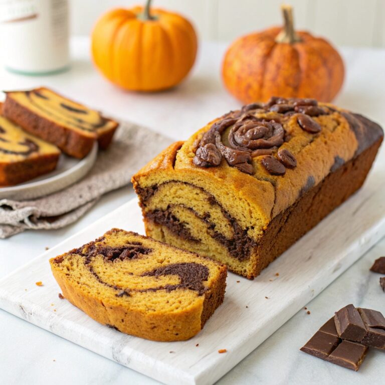 Chocolate Swirl Pumpkin Bread Recipe