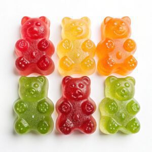 Homemade Sour Gummy Bears (Real Fruit) Recipe