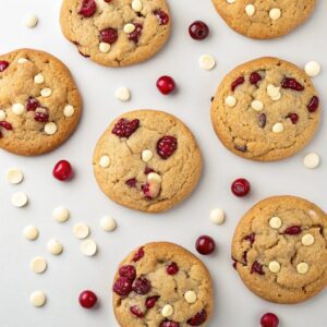 Cranberry and White Chocolate Cookies Recipe