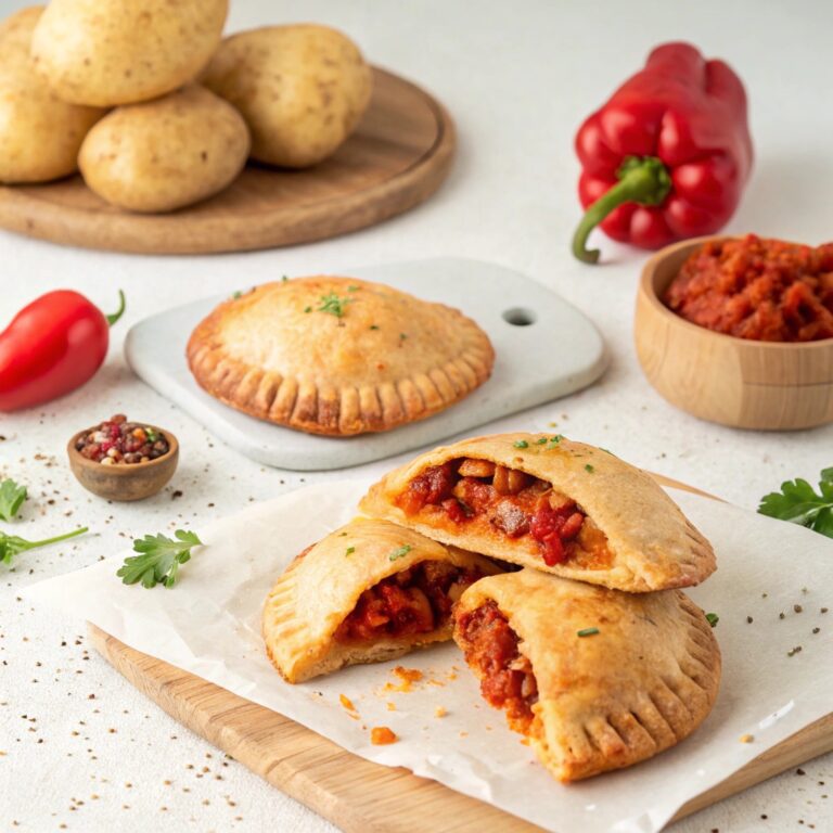 Chorizo Hand Pies (With Potato and Red Pepper) Recipe