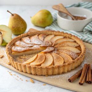 Flakey And Easy Pear Pie Recipe