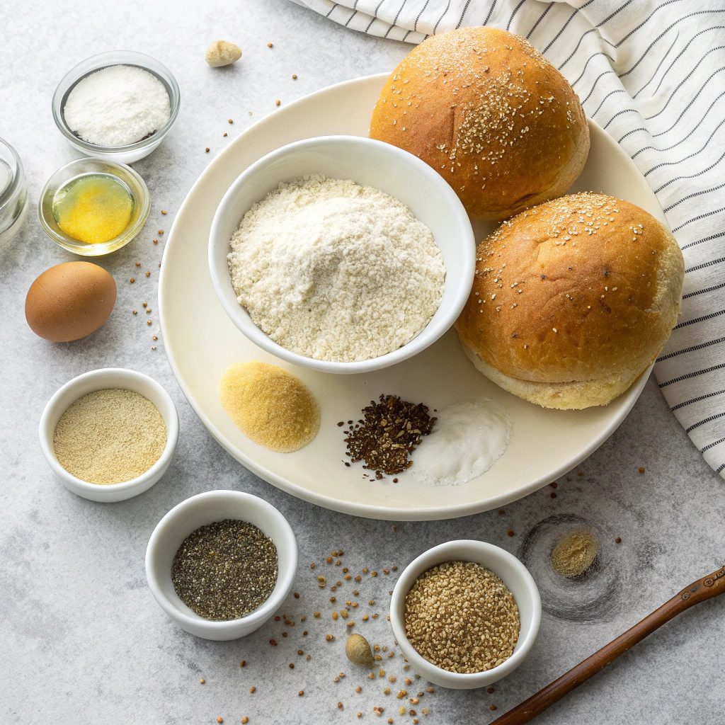 Easy New York-Style Bagel Ingredients