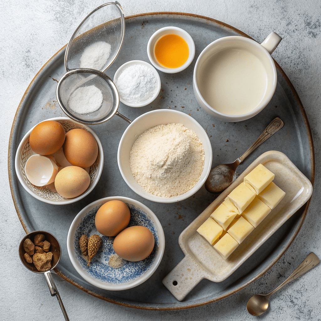 Ingredients for The Ultimate Brioche Buns
