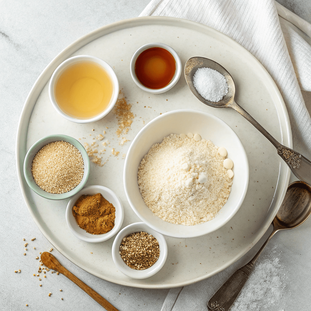 Ingredients for The Best Keto Bread (Gluten and Grain-Free)
