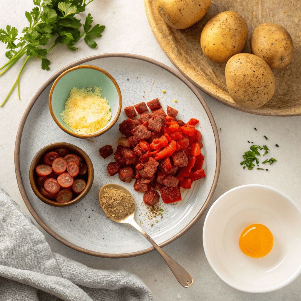 Ingredients for Chorizo Hand Pies